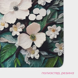 Коврик для дома Доляна Wild Flora, влаговпитывающий, 4060 см  фото 4