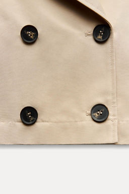 SHORT TRENCH-STYLE JACKET - Zara фото 11
