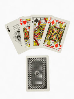 Цена за 2 шт. Карты игральные пластиковые «Покер», набор 2 колоды по 54 шт., 5.5×8.5 см