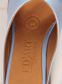 Сабо 5200.23663br.Голубая виктория+коричневый