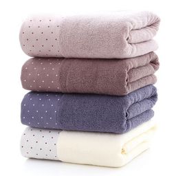 Махровое полотенце Горох Люкс-пепельная роза 50*90 см. хлопок 100% - Лен поволжья фото 2