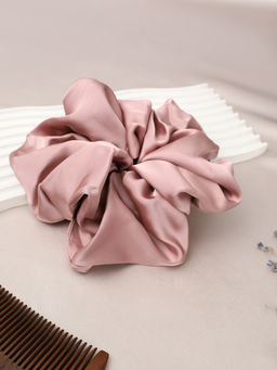 Резинка для волос 5 см атлас / 697 /уп 350/ (Бежевый)