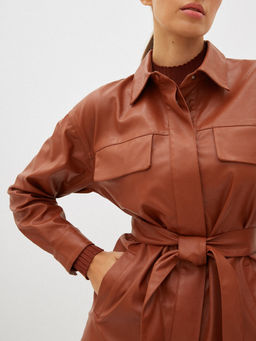 Conso/PR 210917 - bombay brown Рубашка