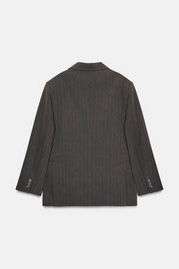 OVERSIZE PINSTRIPE BLAZER - Zara фото 10