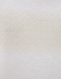 Beyaz Slim Fit Bask_l_ Bisiklet Yaka Ti__rt - Pierre cardin фото 5