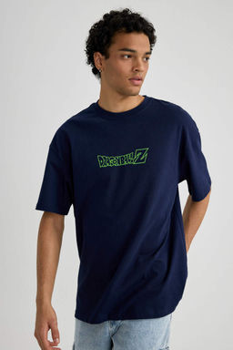 Футболка с короткими рукавами и круглым вырезом Dragon Ball Comfort Fit - Defacto фото 5