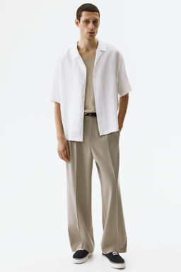Camisa resort de lino Relaxed Fit - H&m фото 6