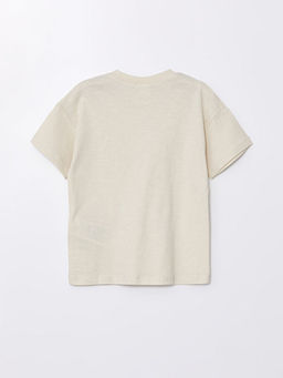 Bisiklet Yaka K?sa Kollu Bask?l? Erkek Bebek Ti??rt - Waikiki фото 3