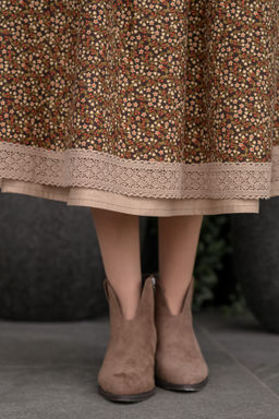 платье хлопок фланель - Новый лен фото 5