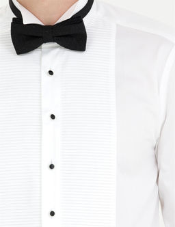 Beyaz Slim Fit Smokin G_mlek