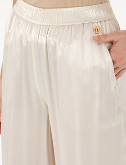 Ekru Loose Fit Kanvas Pantolon - Pierre cardin фото 5