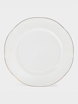Тарелка WY Empire, d=30 см, фарфор, белая