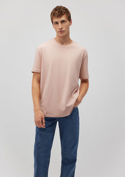 Pembe Basic Tisort