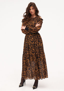 Платье KaVari 1067.1 леопард