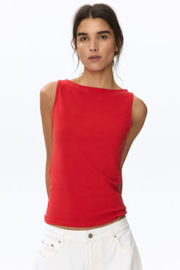 Top con escote barco - H&m фото 4