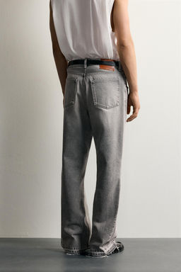 JEANS FLARE FIT / Gris - Zara фото 3