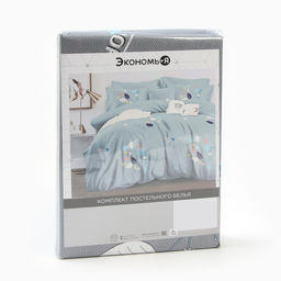 Постельное бельё 2 сп Экономь и Я Осенняя листва 173*215см, 175*214см, 50*70см-2шт, 60г/м2, микрофибра  фото 5