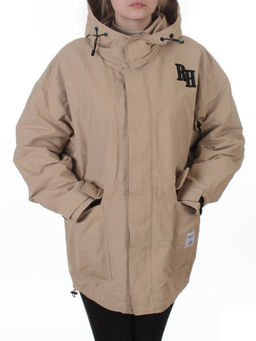 3097 BEIGE Куртка демисезонная женская (100 гр. холлофайбер) - Fashion фото 3