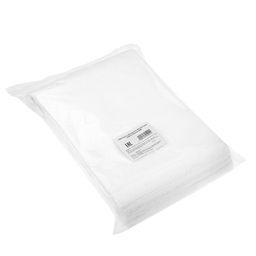 Фильтр-пакет (мешочек) для заваривания чая/кофе/травяных сборов 15х20см, с завязками, нетканое волокно, 100 штук в п/эт пакете с замком zip lock (Китай)