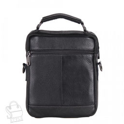 Сумка мужская кожаная 67716Z black Zinimxs