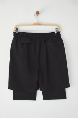 TRENDYOL MAN Siyah Running H?zl? Kuruma Micropoly Antrenman Fitness Taytl? Outdoor Sort TMNSS25SR00060 - Trendyolmilla фото 9