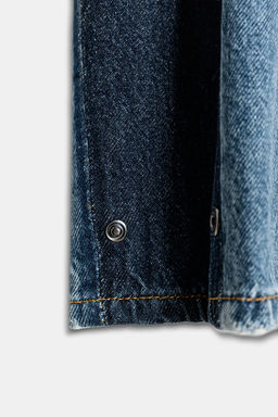 ZW COLLECTION TAPERED PATCHWORK JEANS - Zara фото 5