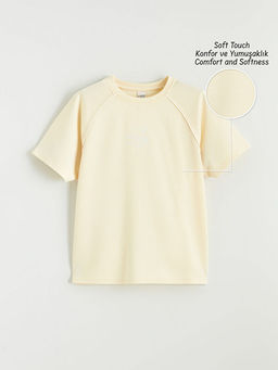 Bask?l? K?z ?ocuk Soft Touch Ti??rt