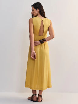 Льняное платье макси ZR2605012902-9 / Zarina