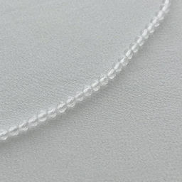 Бусы из Горного Хрусталя с перламутровой подвеской "Месяц" 43 см +