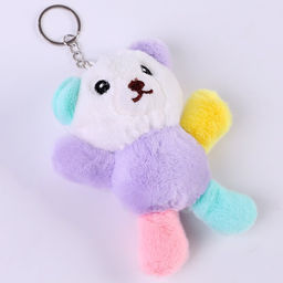 Мягкая игрушка Медвежонок на брелоке, 13 см, цвет МИКС - Simaland фото 2