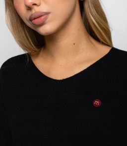 Джемпер #КТ20801, чёрный