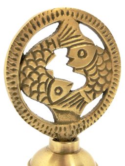 Колокольчики № Кл2064/4/12 Рыбы (антик) - Ганг фото 2