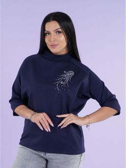 Афродита кофта женская черный - Lovetex фото 5