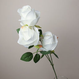 Цветок искусственный Роза букет 66 см 3 головы / HJY-4 /уп 2/400/ - Галеонтрейд фото 3