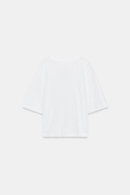 V-NECK T-SHIRT - Zara фото 18