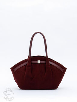 Сумка женская кожаная 2346YF angola red Polina&Eiterou