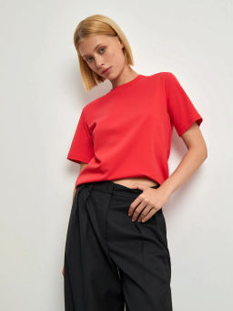 EMKA // Футболка однотонная