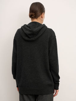 Джемпер из кашемира женский 01294 графит