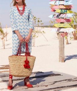 Платье, голубое - Heine фото 7