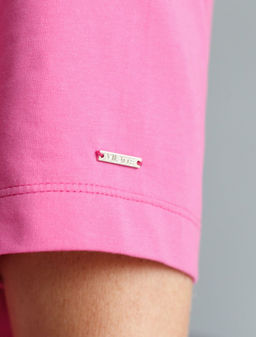 D49.096 Футболка женская розовая фуксия