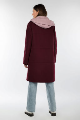 02-3043 Пальто женское утепленное - El podio фото 4