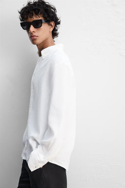 100% LINEN SHIRT - Zara фото 5
