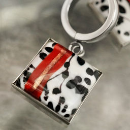 Серьги из муранского стекла SCARLET LAW LS3463 - Vloes фото 5