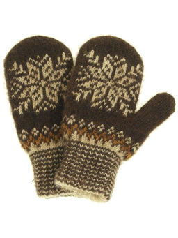 Варежки детские "Снежинка" 3 цвета 0608-48