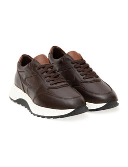 Kahverengi %100 Deri Sneaker - Pierre cardin фото 3