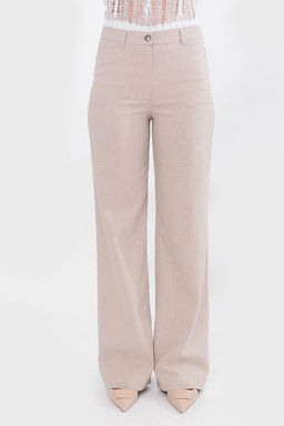 NOBBY, Женские брюки 4230-3 (бежевый лён)