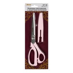 Ножницы Micron VIT-38 портновские в блистере 230 мм с защитным колпачком