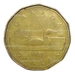 Монета 1 доллар 1987 года Канада