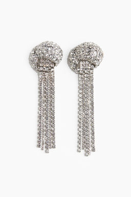 Pendientes largos de strass - H&m фото 3