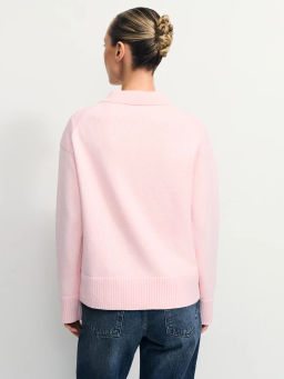 Джемпер поло с молнией / Zarina  фото 5